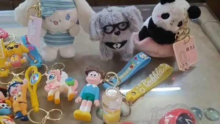 Plush keychains